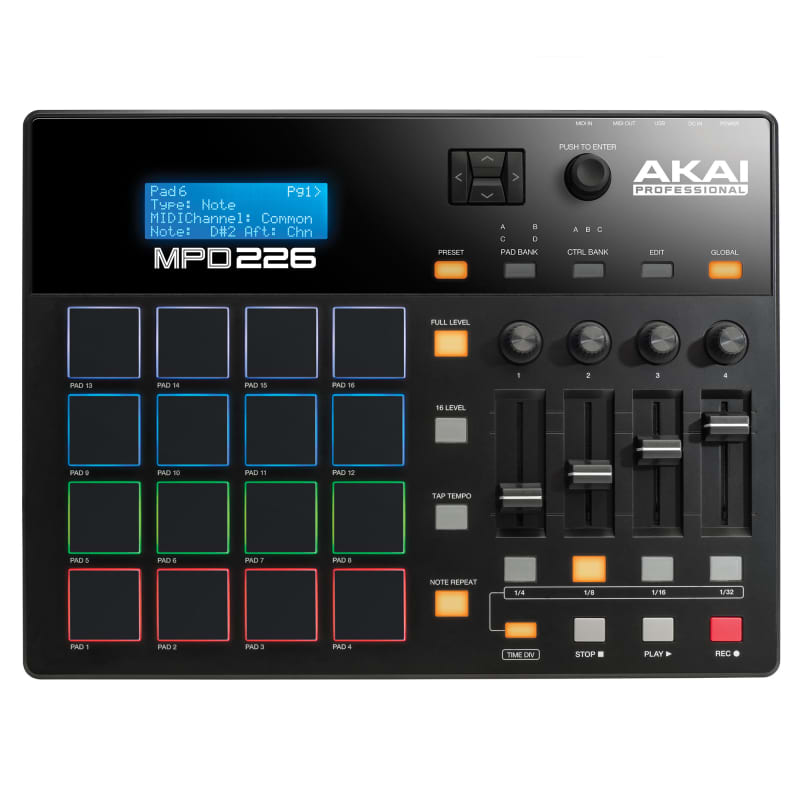 Akai MPD226 - New Akai         Controller