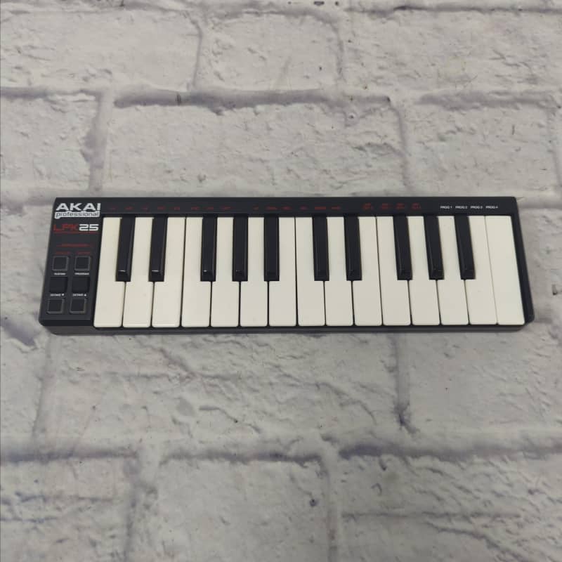 Akai LPK25 Mini USB Keyboard Midi Controller - Used Akai  Keyboard   Midi    Controller