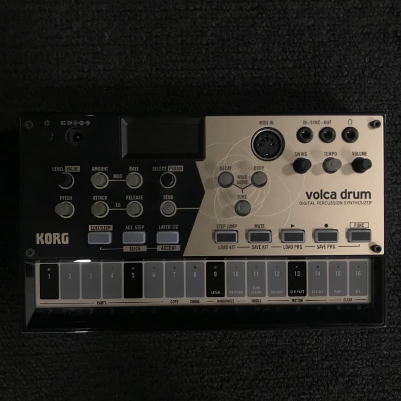 Korg Volca Drum Physical Modeling Drum Synthesizer Synth - used Korg               Synth