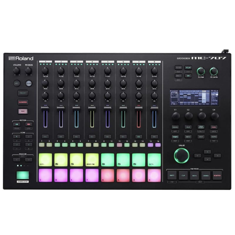 Roland MC-707 - new Roland   Grooveboxes