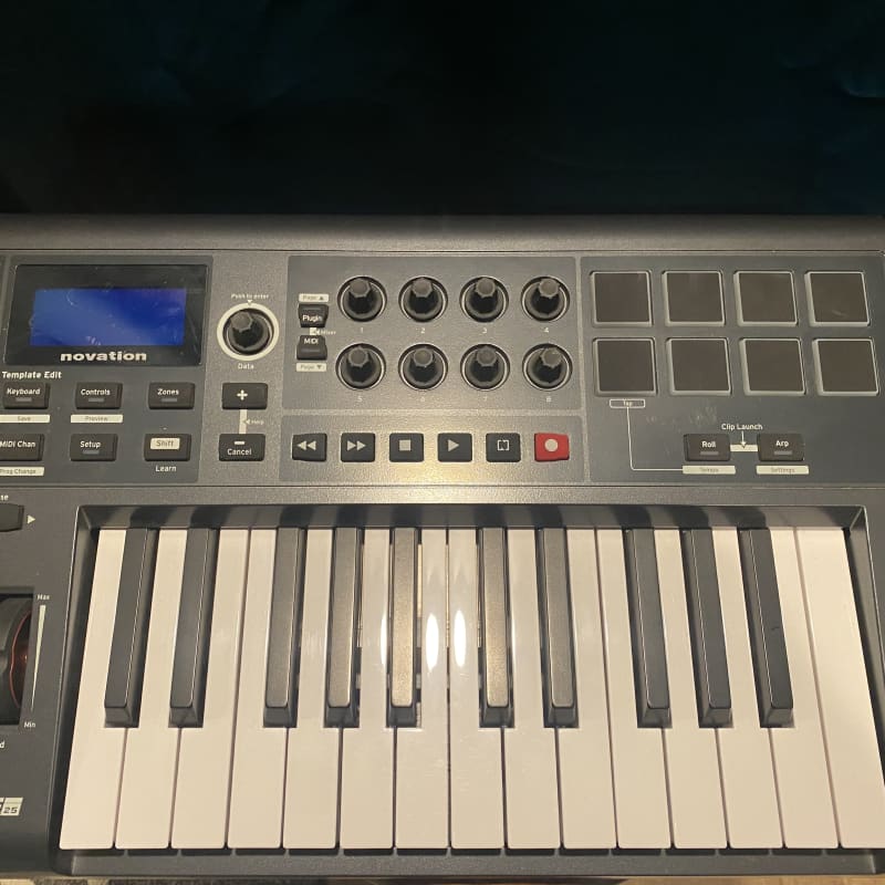 2011 - Present Novation Impulse 25 MIDI Keyboard Controller Gray - Used Novation  Keyboard       Controller