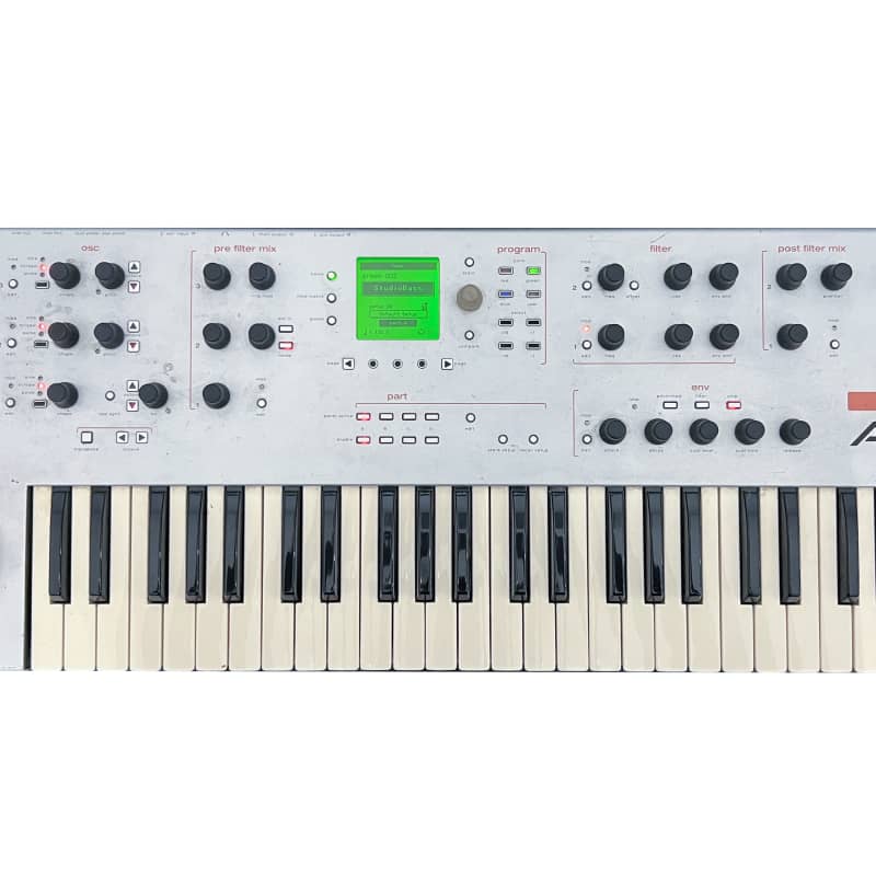 2000s Alesis Ion 49-Key Analog Modeling Synthesizer Silver - used Alesis    Digital        Analog   Synth