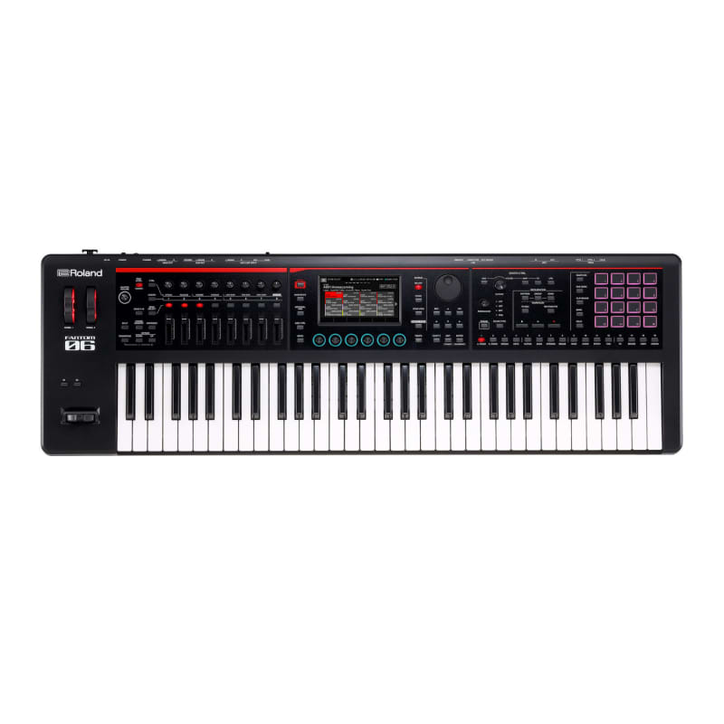 Roland Roland 61-Note FANTOM-06 Synthesizer Keyboard With Colo... - new Roland              Keyboard Synth