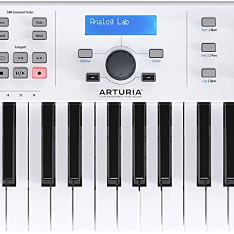 2010s Arturia KeyLab Essential 61 White - used Arturia       Digital Piano MIDI Controllers    Analog   Synth