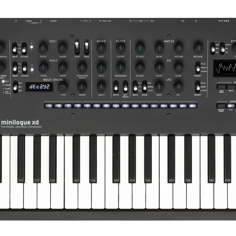 2023 Korg Minilogue XD Black - New Korg        Analog     Synth