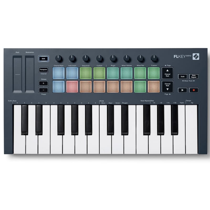 Novation FLKEYMINIMK1 FLkey Mini Keyboard Controller for FL St... - new Novation          Sequencer    Keyboard