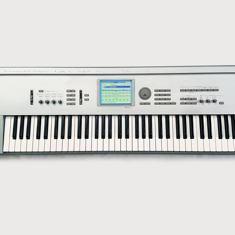 2002 - 2005 Korg Triton Classic Pro 76-Key Synthesizer Worksta... - used Korg      Workstation   Sampler     Keyboard Synth