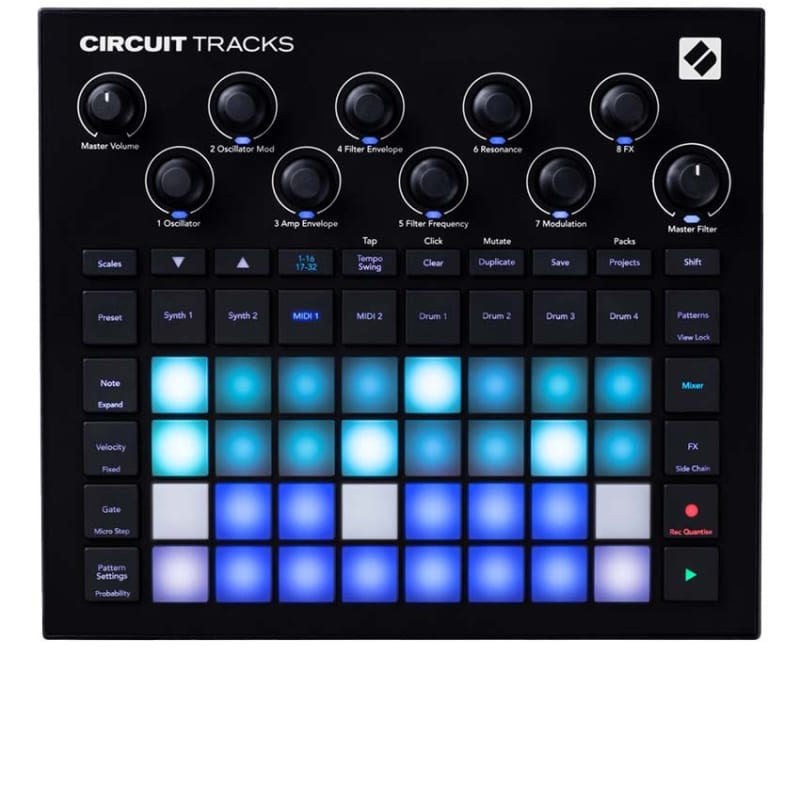 Novation Circuit Tracks - new Novation   Grooveboxes Digital           Synth