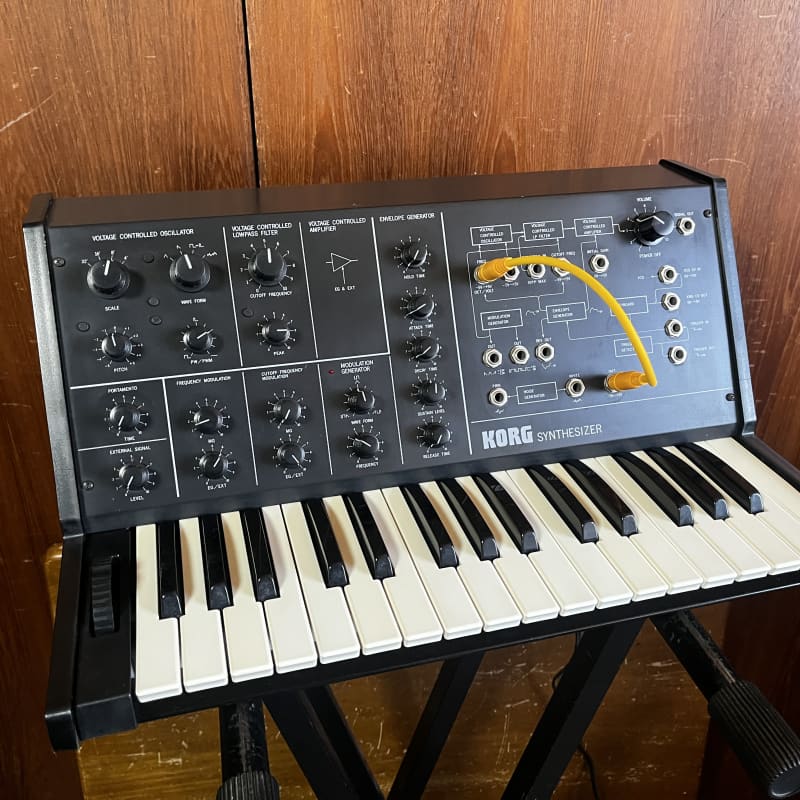 1970s Korg MS-10 Black - used Korg            Analog  Synthesizer