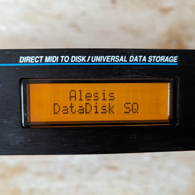 1989 Alesis Datadisk SQ Black - used Alesis          Sequencer