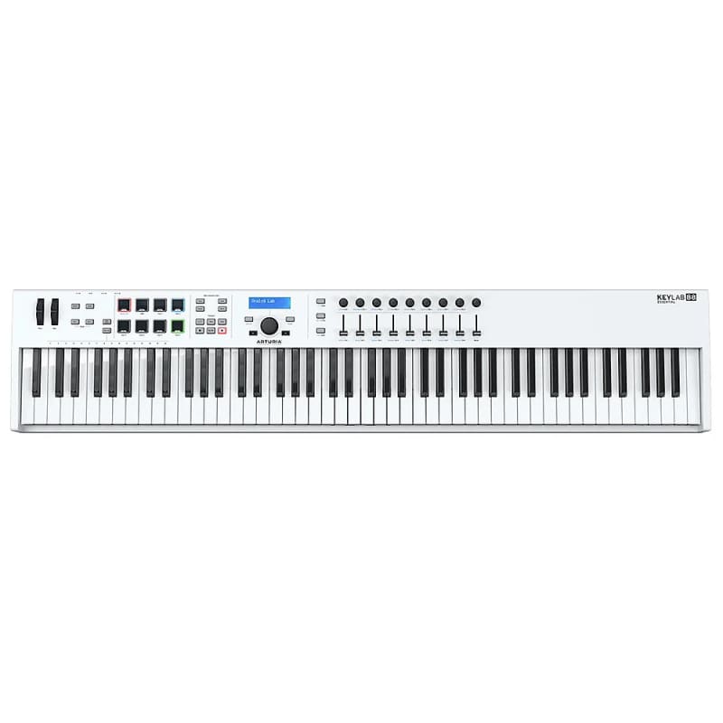 Arturia KeyLab Essential 88, Universal Midi Controller - New Arturia Piano        Controller