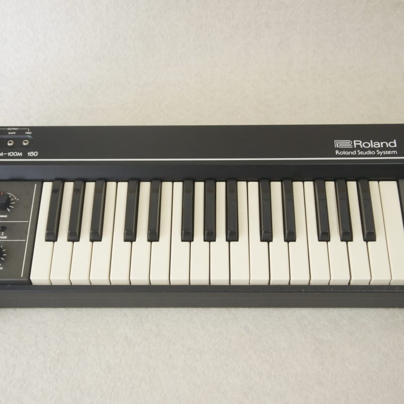 1979 - 1984 Roland System 100M Module 180 keyboard Gray - used Roland              Keyboard
