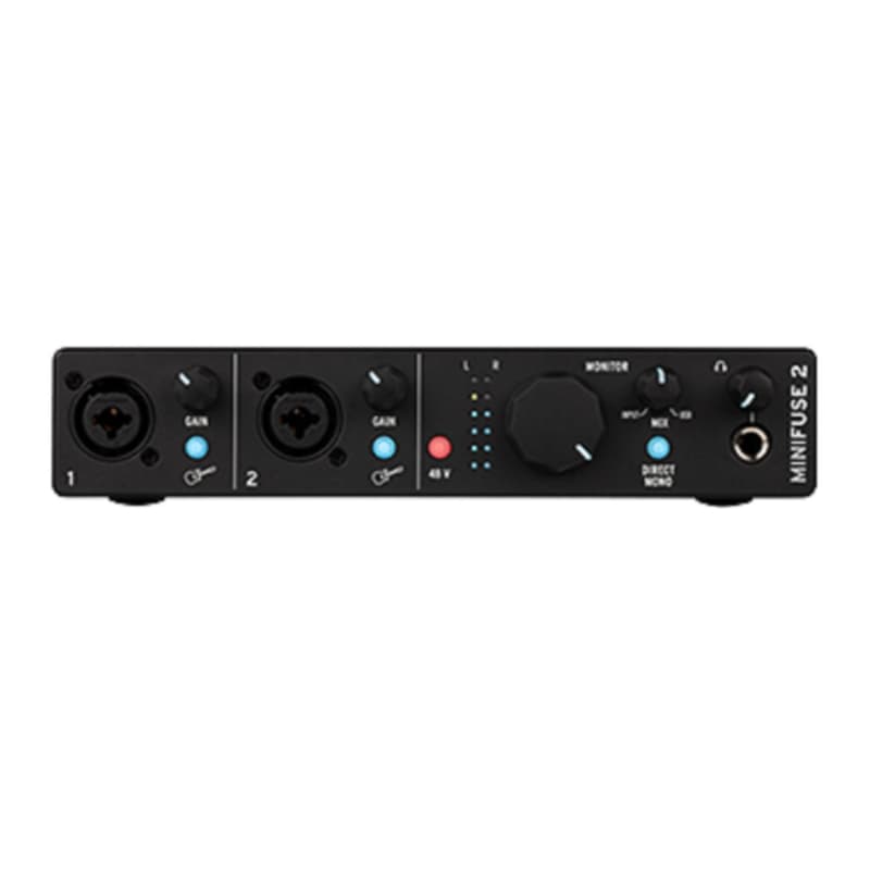 Arturia Arturia MiniFuse 2 Audio Interface (Black) Black - New Arturia  Keyboard    Vintage  Analog