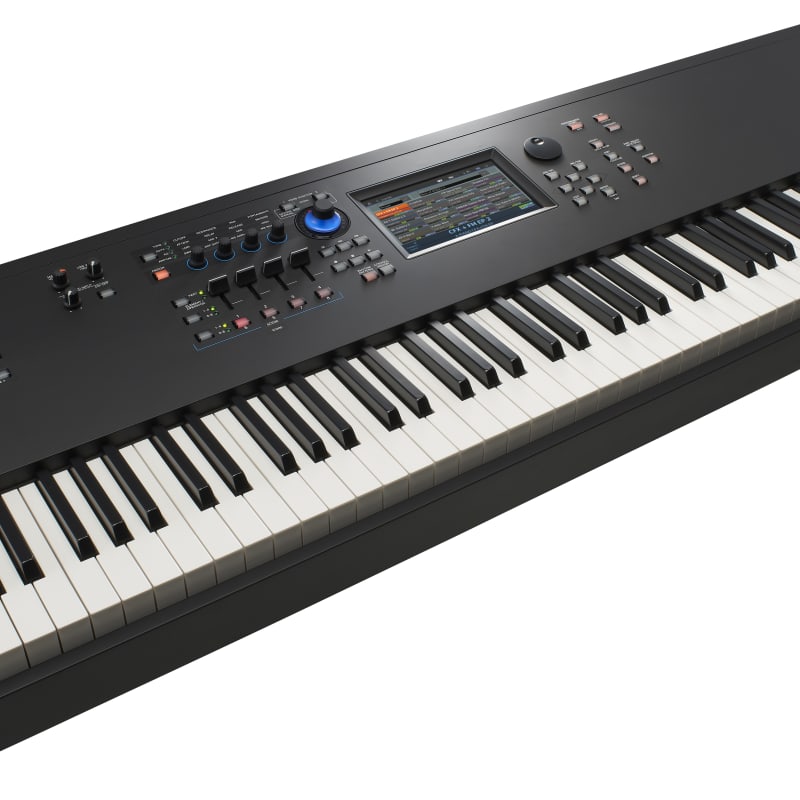 2022 - Present Yamaha MODX8+ 88-Key 16-Voice Synthesizer Black - New Yamaha             Synth