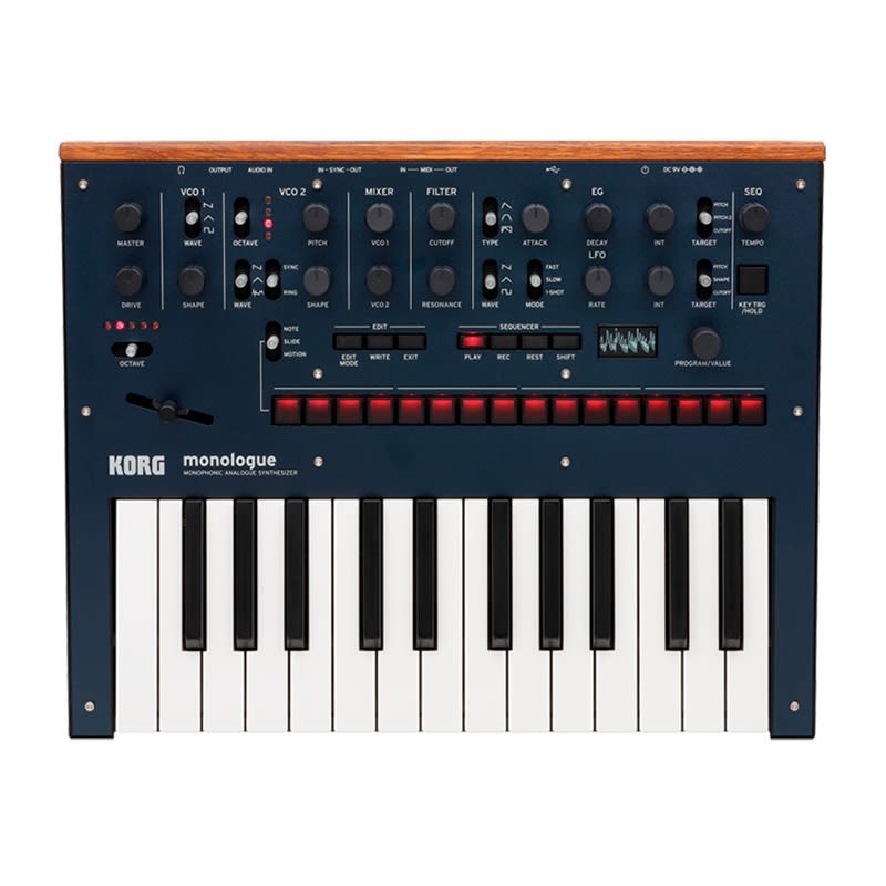 Korg MONOLOGUEBL Blue - new Korg            Analog   Synth