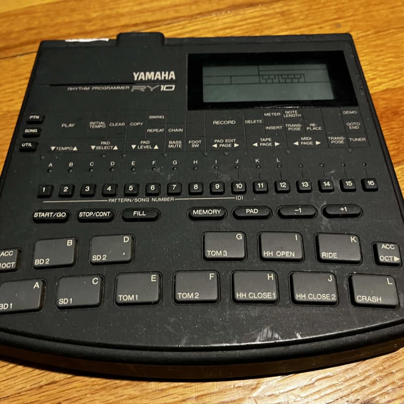 1992 Yamaha RY10 Rhythm Programmer plastic - Used Yamaha          Drum Machine