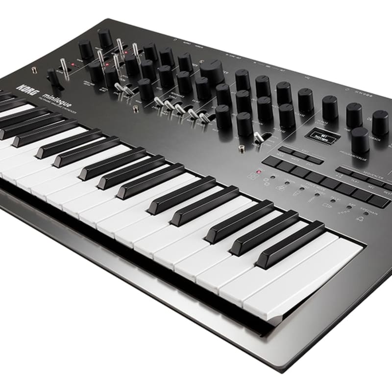 Korg Minilogue Polyphonic Analogue Synthesizer Silver - new Korg            Analog   Synth