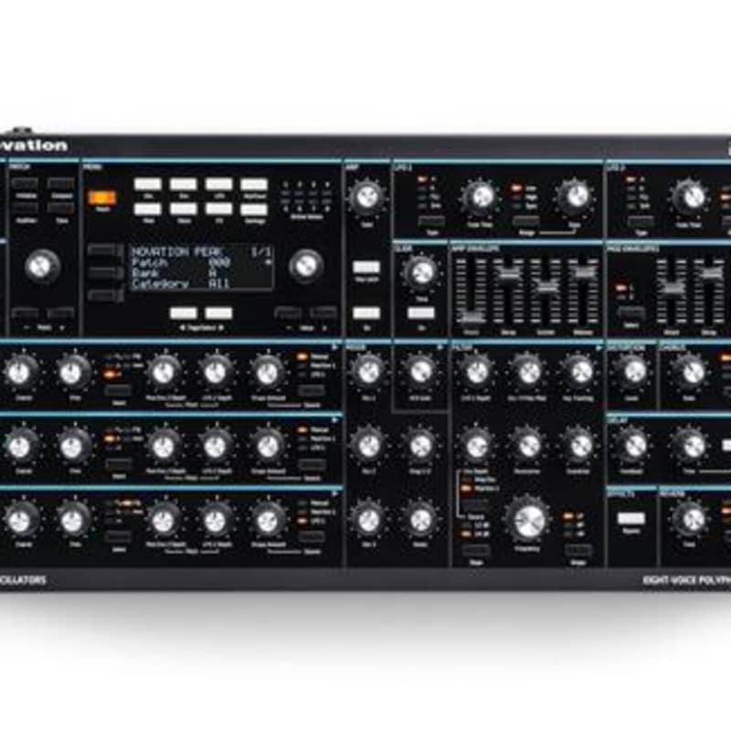 Novation Peak Analog Synthesizer - new Novation            Analog