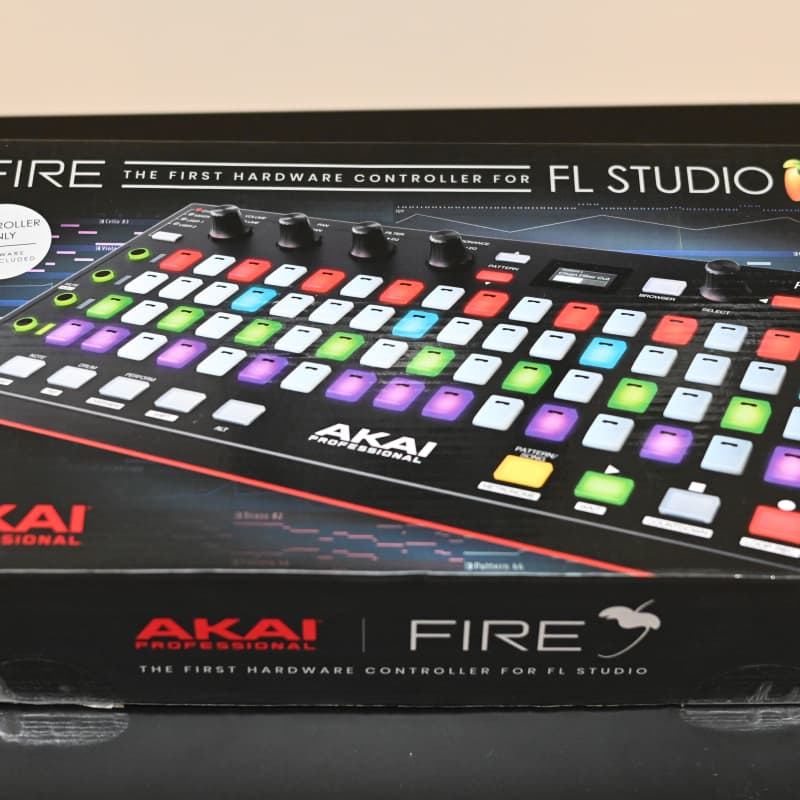2010s Akai Fire Controller for FL Studio Black - Used Akai         Controller