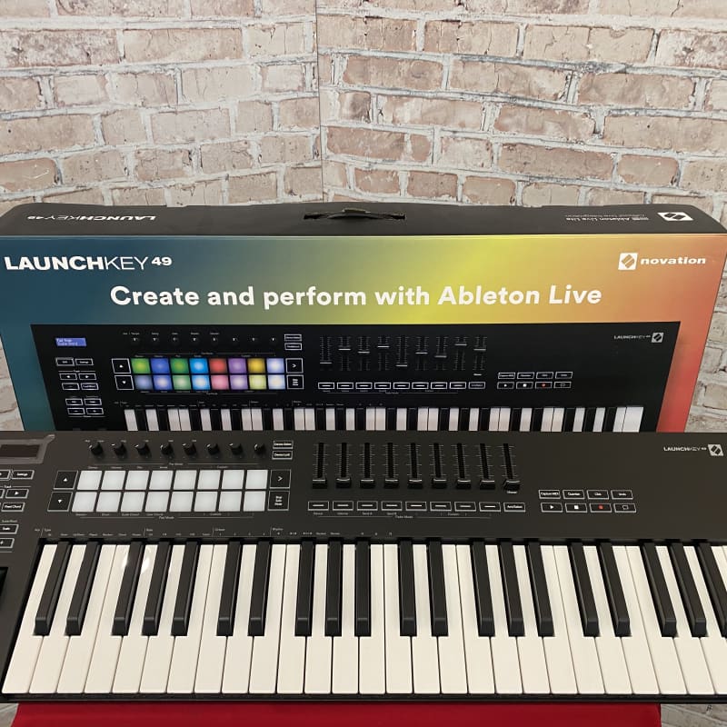 2020 Novation LaunchKey 49 Mk3 Black - New Novation  Keyboard   Midi    Controller