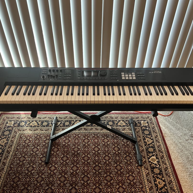 2018 - Present Roland Juno DS88 Synthesizer Black - Used Roland  Keyboard