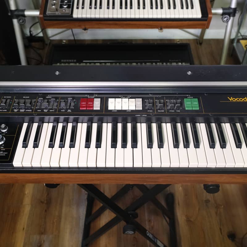 1979 Roland VP-330 MKI Vocoder Plus 49-Key Synthesizer Black - used Roland        Keyboard