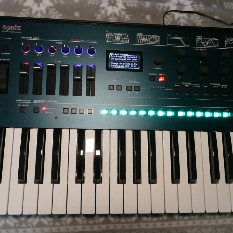 2020 - Present Korg Opsix 37-Key Altered FM Synthesizer Black - used Korg               Synth