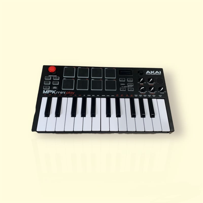 2018 - Present Akai MPK Mini Play Portable 25-Key MIDI Control... - used Akai              Keyboard Synth