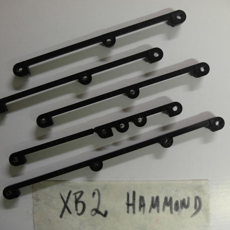 Hammond Suzuki XB2 XB XC3 XC Replacement Keyboard Plastic guid... - used Hammond              Keyboard