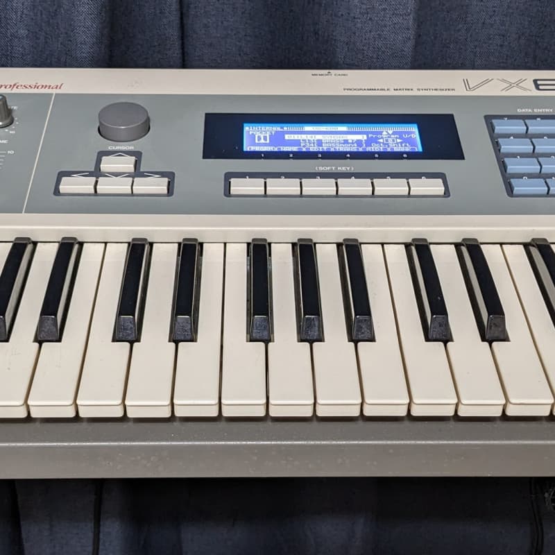 1988 Akai VX600 Pc Grey - used Akai              Synthesizer Controller