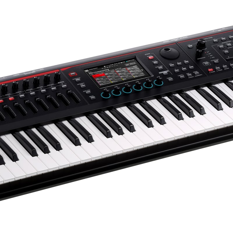 2022 - Present Roland FANTOM-07 76-Key Workstation Keyboard Black - new Roland        Keyboard      Synthesizer