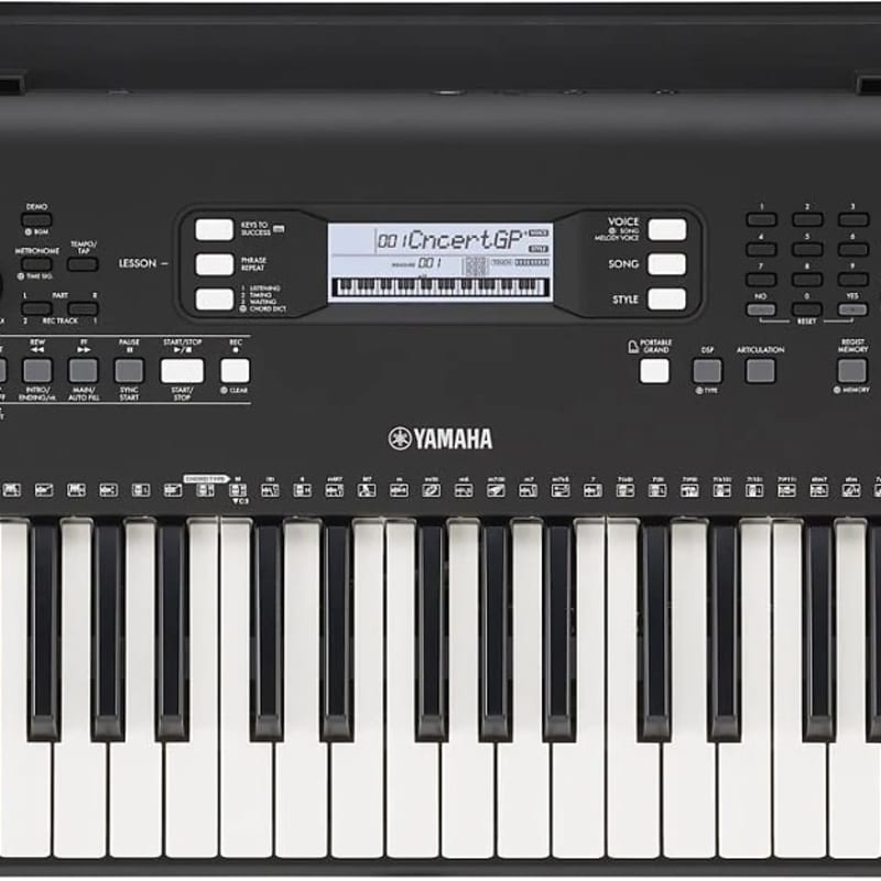 Yamaha PSR-E373 61-Key Keyboard with AC Adapter Black - New Yamaha  Keyboard