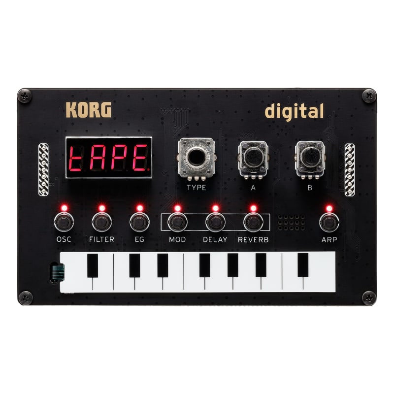 Korg Korg Nu:Tekt NTS-1 DIY Digital Synthesizer Kit - New Korg             Synth