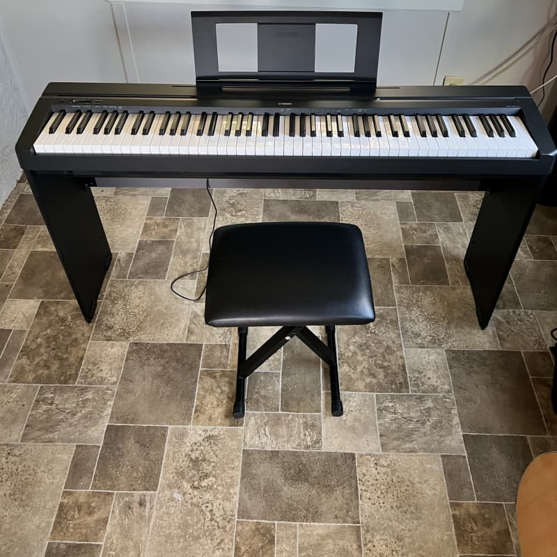 2017 Yamaha P-45 LXB Black Matte - Used Yamaha Piano