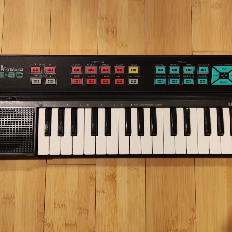 Mid-80s Yamaha Portasound PSS-80 - used Yamaha               Synth