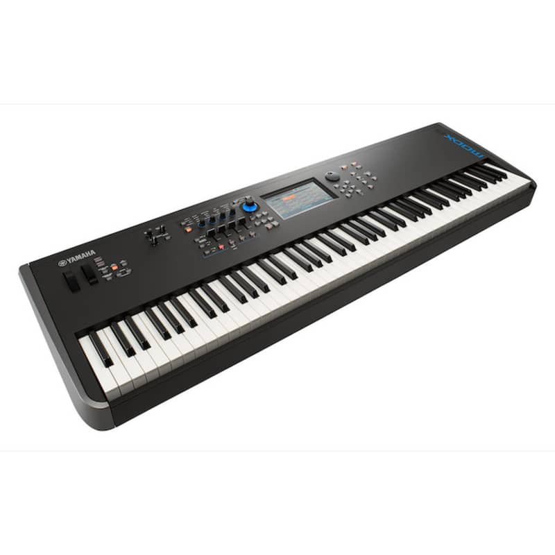 2022 - Present Yamaha MODX8+ 88-Key 16-Voice Synthesizer Black - New Yamaha Piano Keyboard           Synth
