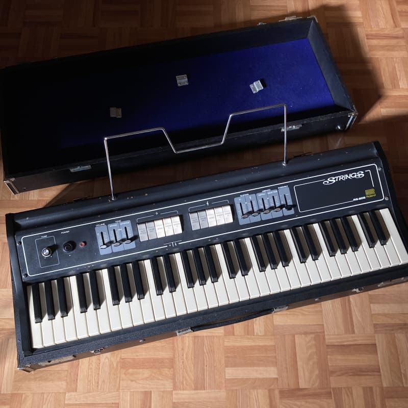 1970s Roland RS-202 Black - Used Roland      Vintage  Analog     Synth