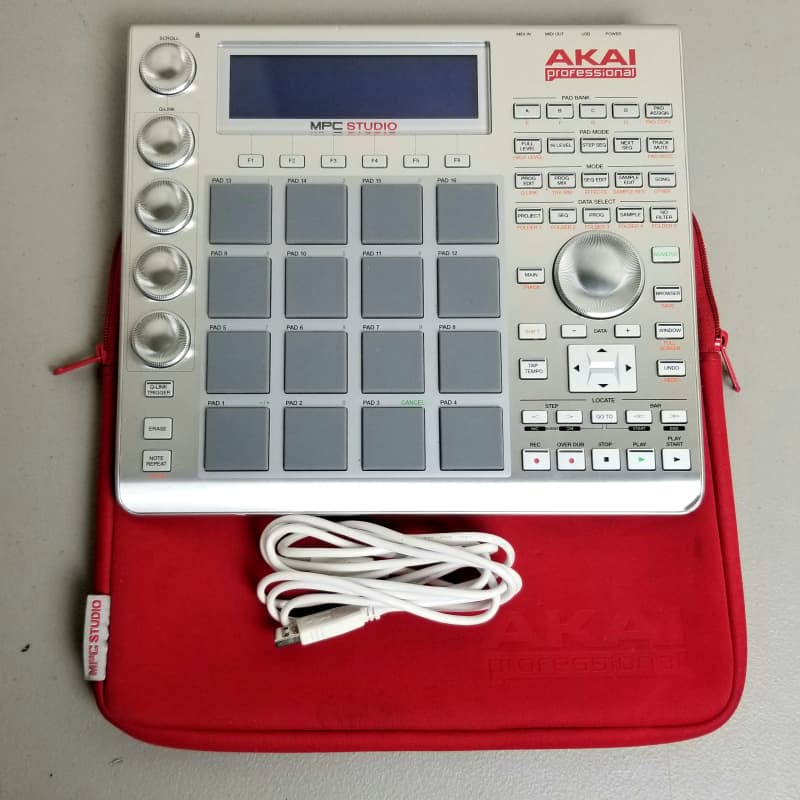 2012 - 2019 Akai MPC Studio Music Production Controller V1 Grey - used Akai MPC       MIDI Controllers