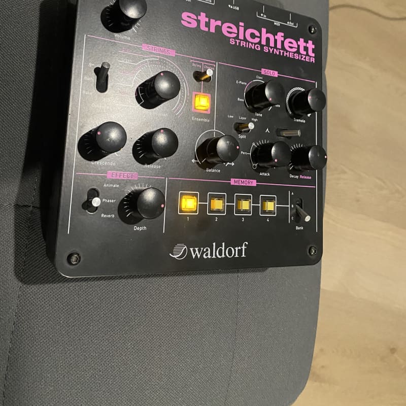 2019 - Present Waldorf Streichfett String Synthesizer Black - Used Waldorf             Synth