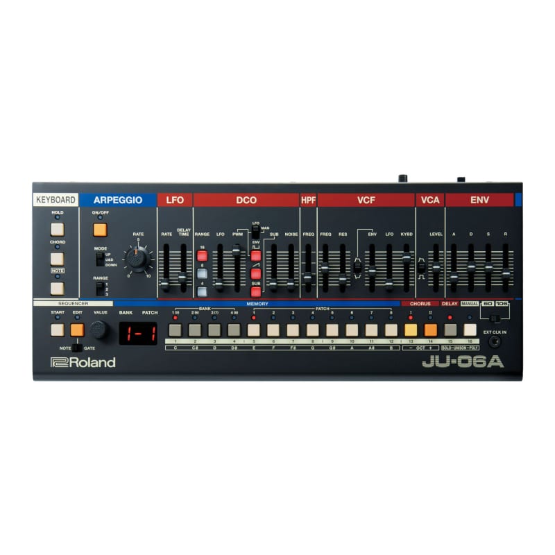 Roland Roland JU-06A Compact Built-in Speaker Sound Module wi... - new Roland  Vintage Synths            Keyboard Synth