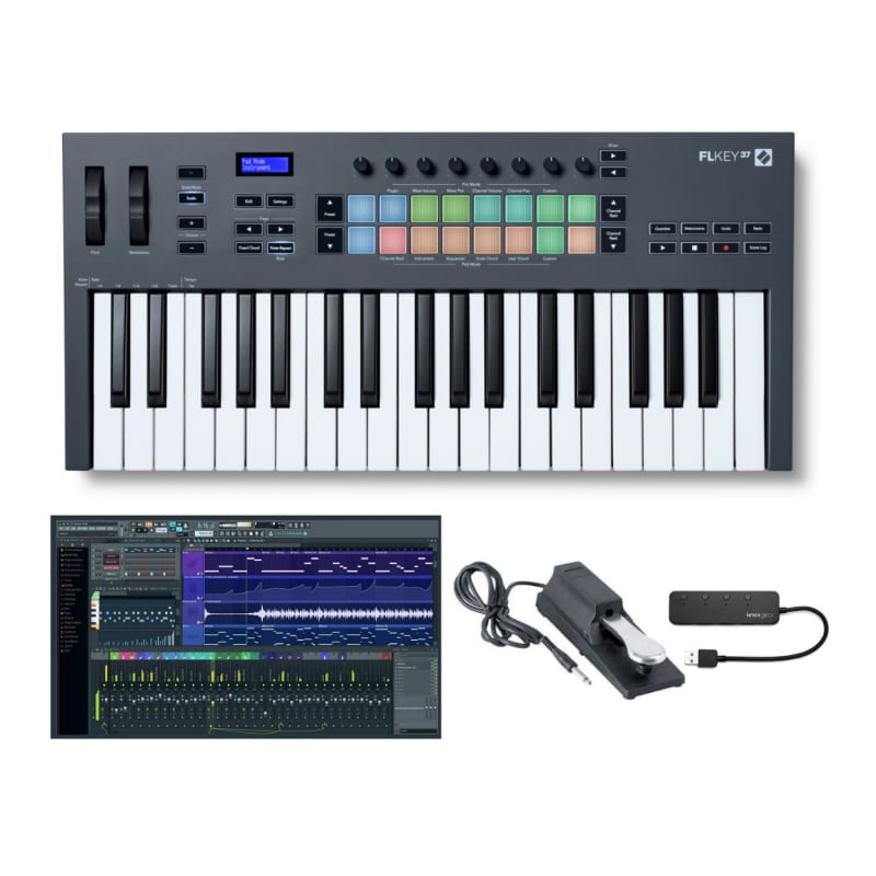 Novation Novation FLkey 37 37-Key MIDI Keyboard Controller wit... - new Novation        MIDI Controllers      Keyboard