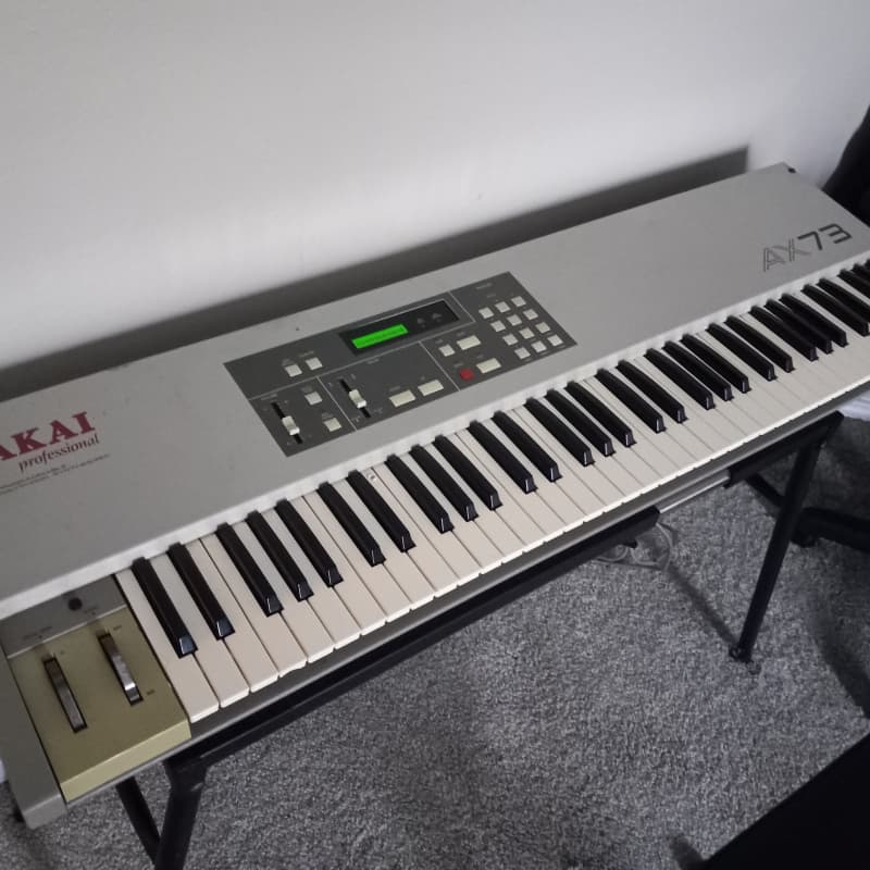 1980s Akai AX 73 Gray - used Akai               Synth