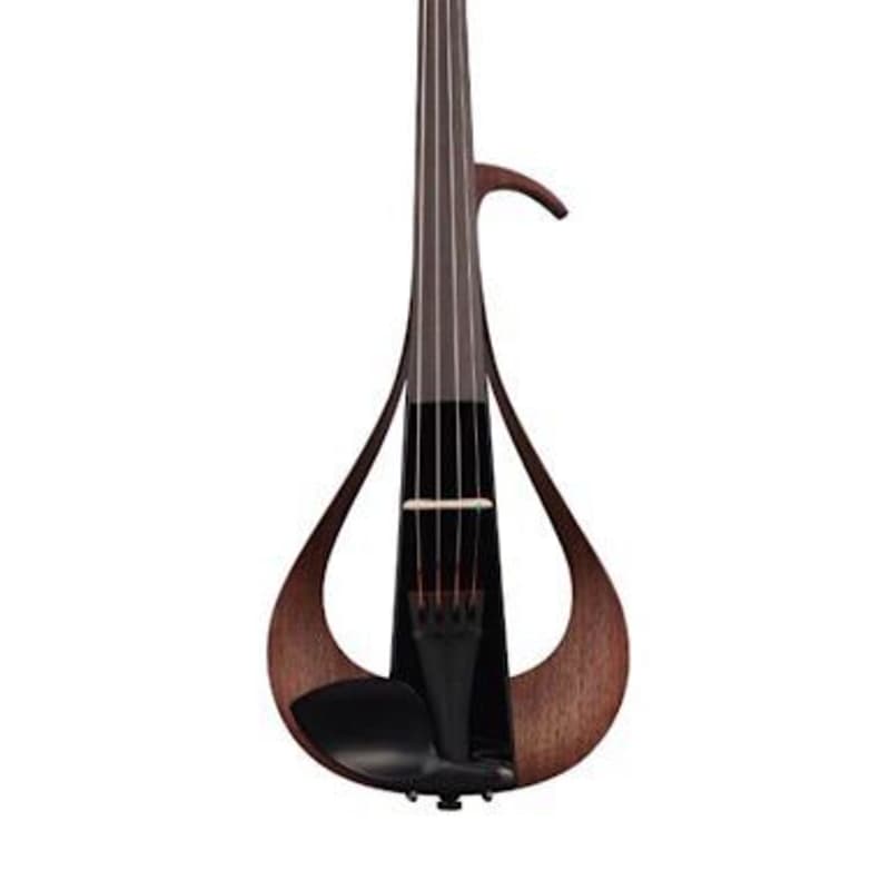Yamaha YEV-104BL 4-string Electric Violin with black body black - New Yamaha   Organ