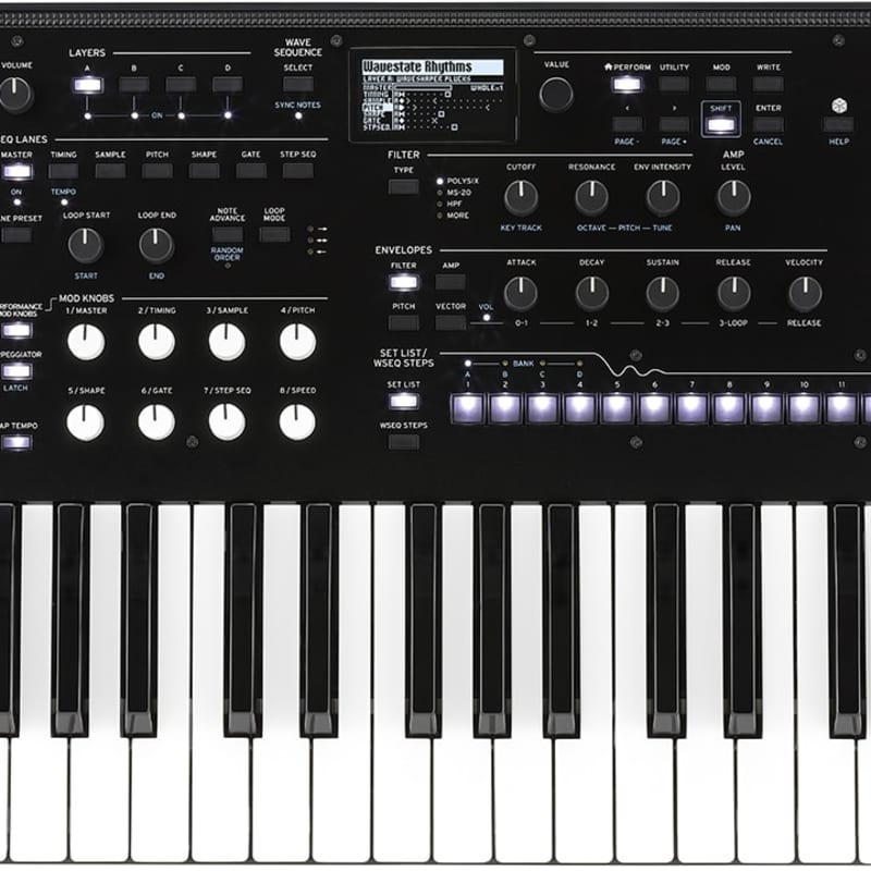 2023 Korg wavestatemkii black - new Korg               Synth