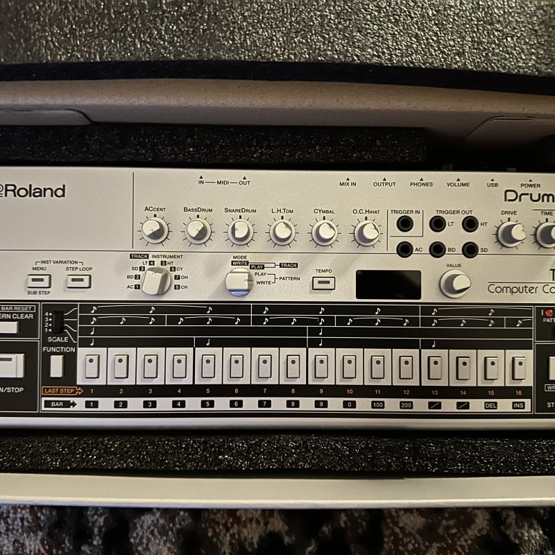 2020 - Present Roland TR-06 Drumatix Silver - Used Roland          Drum Machine