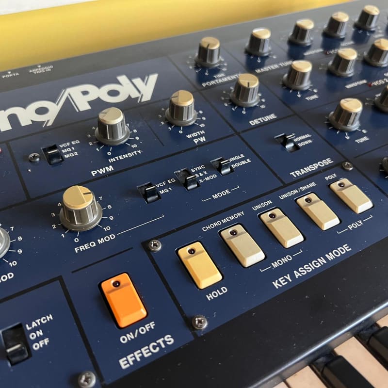 1980s Korg Mono/Poly Blue - used Korg        Keyboard