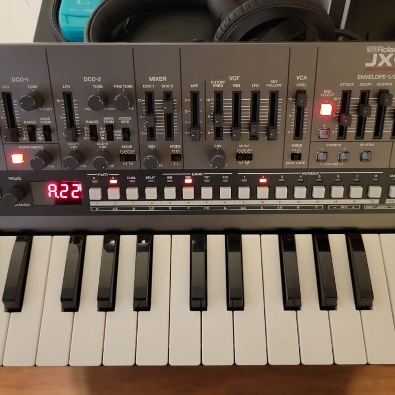 2021 - Present Roland JX-08 Boutique Series Polyphonic Synthes... - Used Roland             Synth