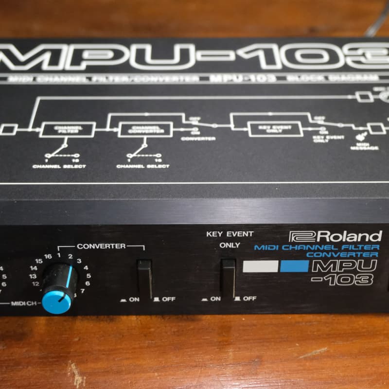 Roland MPU-103 - Used Roland     Midi