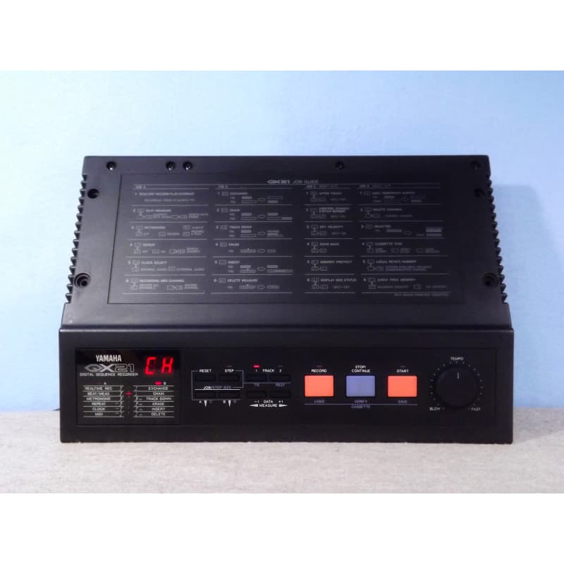 1980s Yamaha QX21 Digital Sequence Recorder Black - Used Yamaha           Sequencer