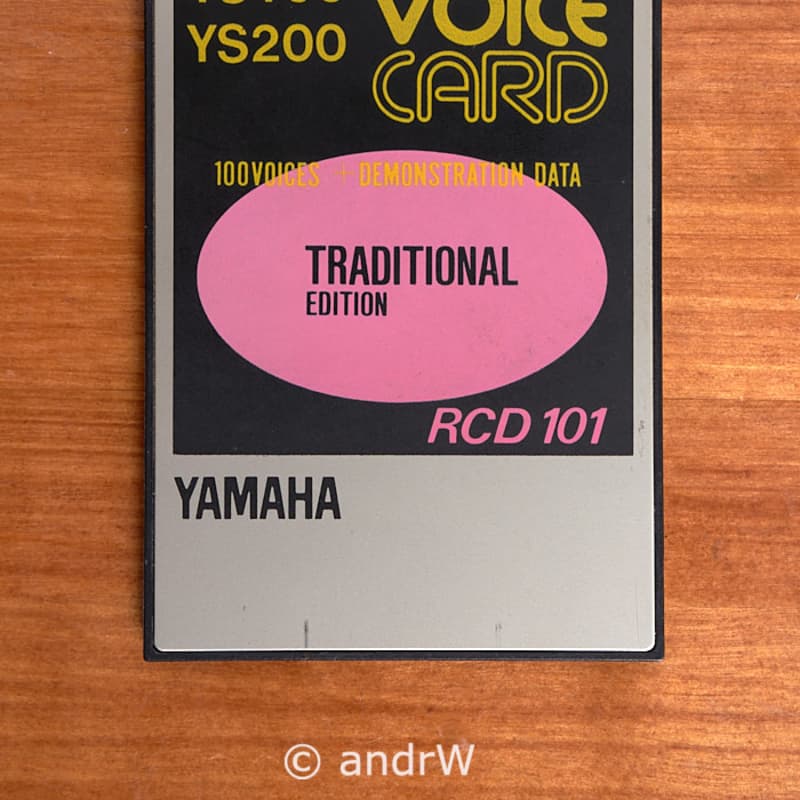 Yamaha RCD 101 - Used Yamaha             Synth